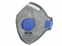Scan Fold Flat Disposable Odour Mask Valved FFP2 Protection (3) £7.19